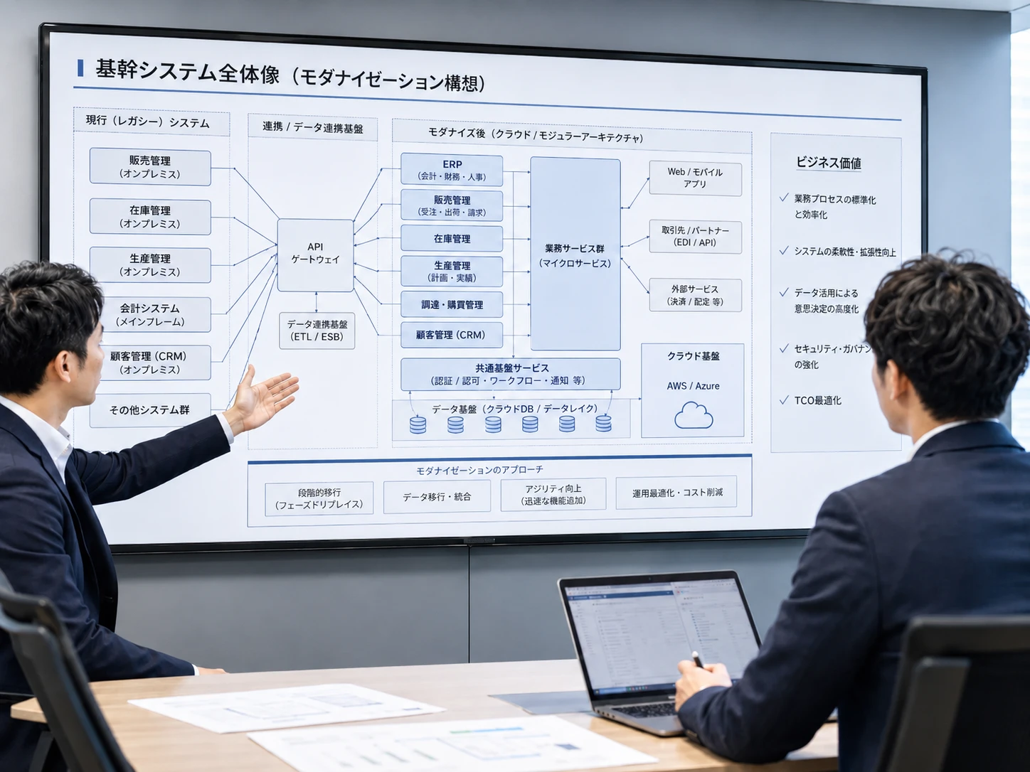 AIシステム開発・モダナイゼーション